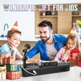 thumbnail image 4 of HUASHENG DJ Mixer Table For Kids Ages 3 4 5 6 7 8 Musical Toys With Piano Keys DJ Turntable Reaction Music Games Bluetooth Musical Instruments For Kids, 4 of 5