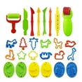 thumbnail image 1 of Ensemble de 26 Outils de Pâte à Modeler Amusants Moules à Pâte Jouets Coupeur Cadeaux pour Enfants, 1 of 4