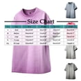 thumbnail image 3 of AHTJRT MENS Vintage Oversized Acid Wash Cotton T-Shirt Baggy Loose Streetwear Unisex Tees Blue L, 3 of 8