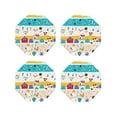 thumbnail image 2 of Disketp Funny Farm Funny Coasters,4 Pcs Leather Coasters With Holder, Perfect Housewarming Hostess Gifts,Protect Furniture From Water Marks Scratch And Damage, 2 of 9