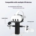 thumbnail image 4 of Inteprter Soporte de carga vertical para auriculares Quest 3 y 2 Base de carga de realidad virtual para Quest 3 Quest 3s Almacenamiento y organización del hogar, 4 of 6