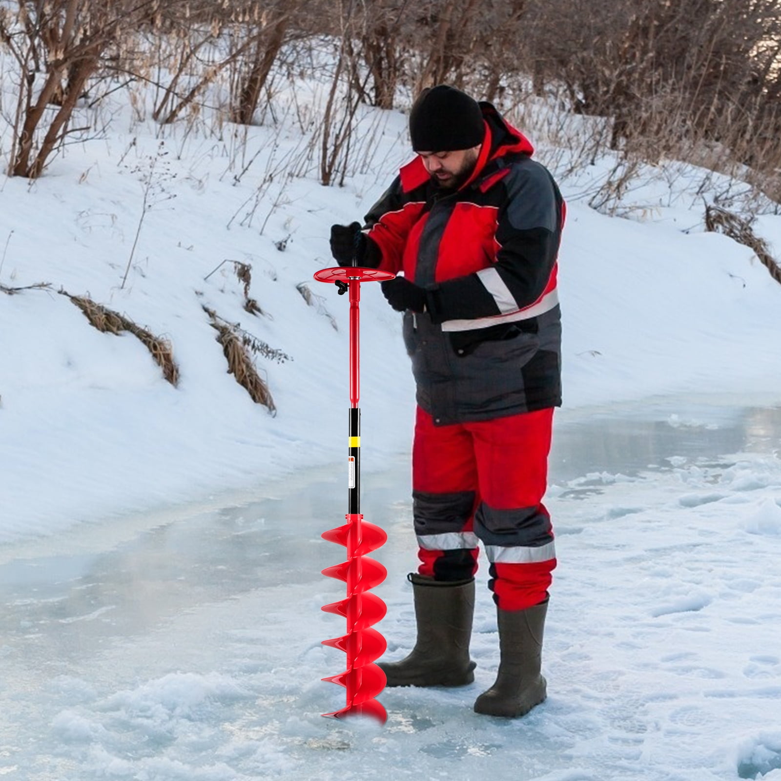 Strikemaster Lazer 8 Inch 2 Piece Steel Ice Fishing Manual