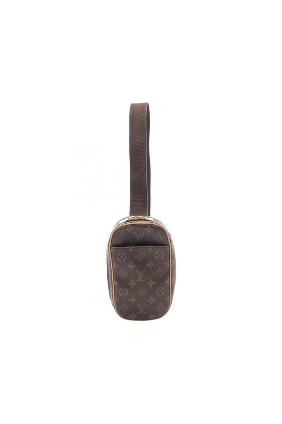 Pre-Owned Louis Vuitton LOUIS VUITTON Pochette Ganju Monogram Waist Bag Body Coated... (Good)