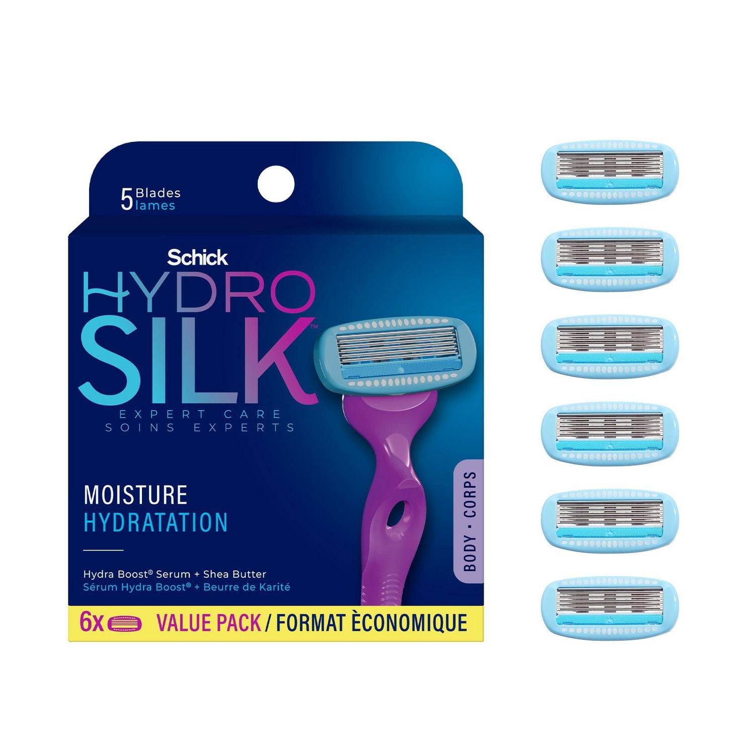Schick Hydro Silk Women’s Razor Refills