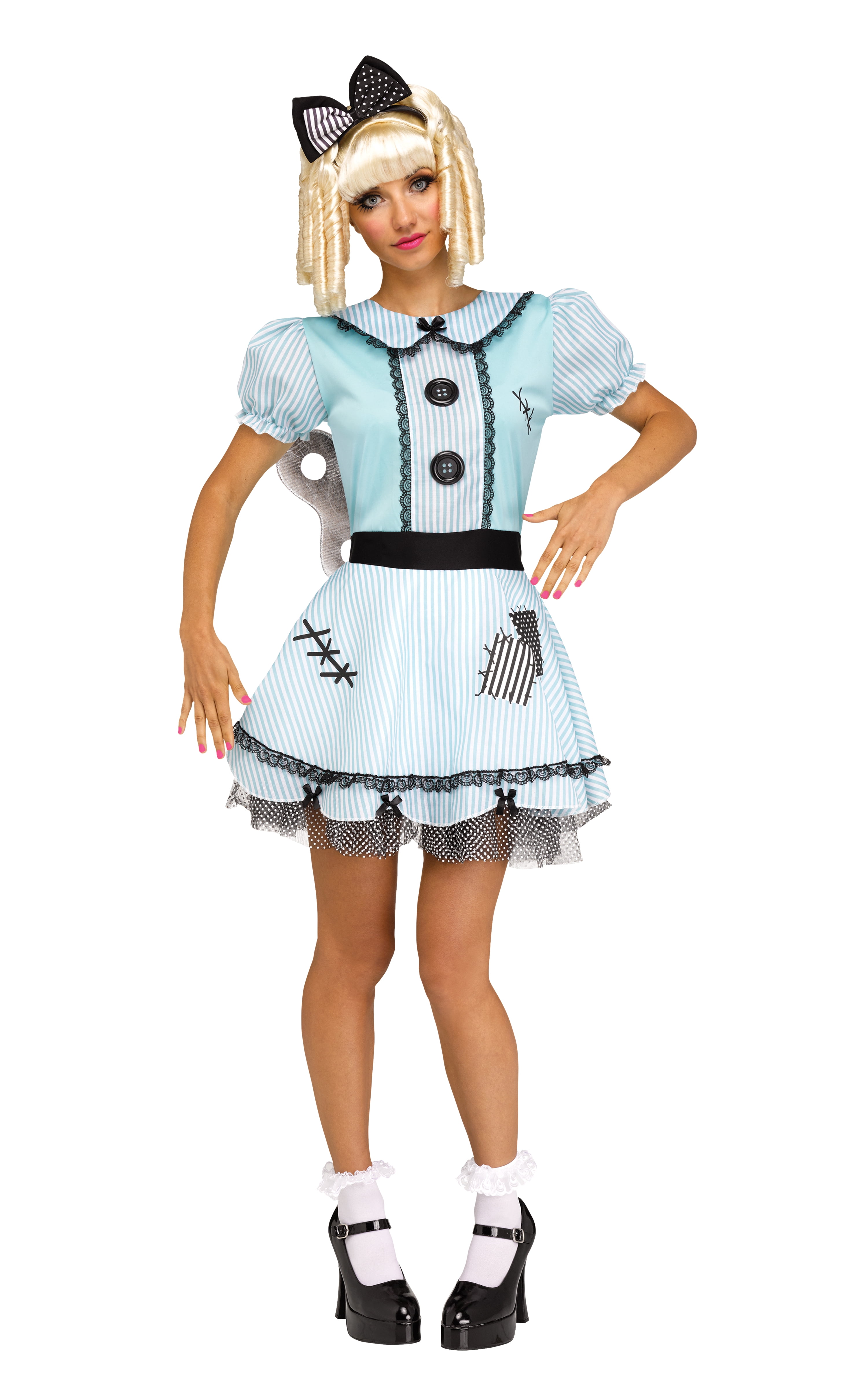 Halloween women Wind up doll costume Size Small
