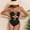 Black, variant on Womens swimsuits Jerdar Women's Strapless High Cut One Pieces Swimsuits Bandeau Classy Bathing Suit Cut Out Tummy Control Monokini L