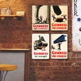 thumbnail image 3 of Kit Pintura Hierro Rectangular Con Placa Metal Vintage Vino GUINNESS 4 Uds. 20x30cm, 3 of 9