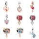 thumbnail image 2 of Pan Family Hot Sale Love Chameleon Red-crowned crane Colgante Accesorios diy Diamante Incrustaciones De Aleación Cuentas, 2 of 4