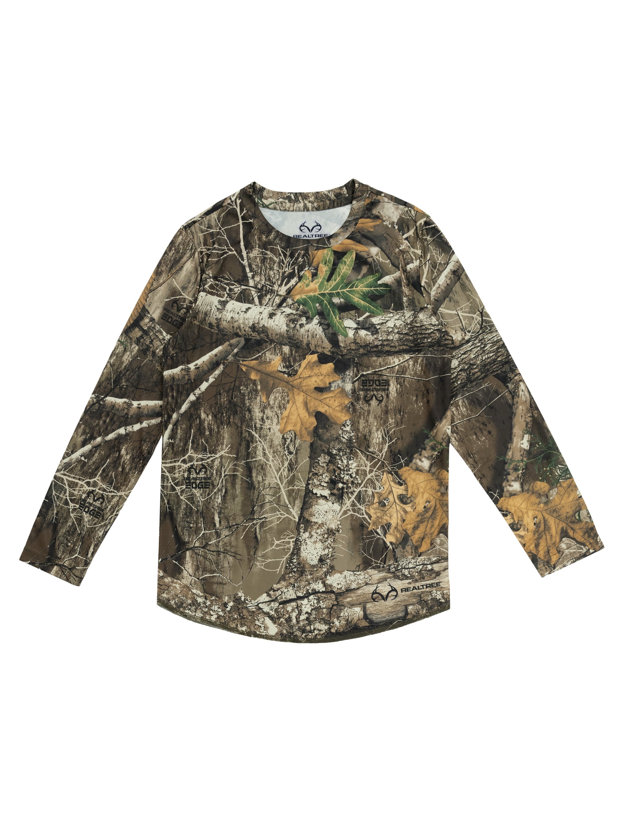 Realtree Edge Youth Performance Thermal Long Sleeve Top and Bottom Set