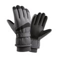 thumbnail image 3 of Guantes cálidos de invierno Zulema 1 par de guantes de esquí suaves para deportes al aire libre senderismo Gris, 3 of 8
