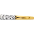 thumbnail image 3 of 14K Yellow Gold Lab Grown Diamond Si1/Si2, G H I, 9-Stone Band (Size 7) Made In India rm8636-100-7ylg, 3 of 5