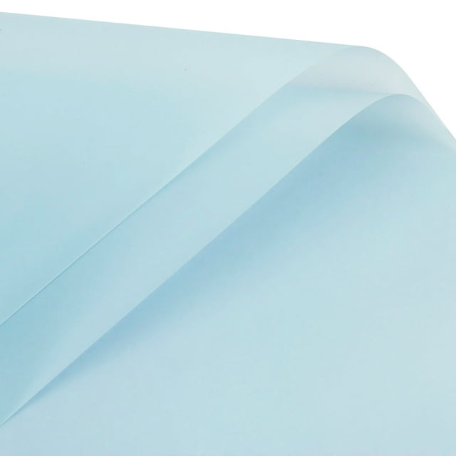 20 Sheets Flower Wrapping Paper Waterproof Solid Color Matte Gift Wrap Paper