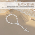 thumbnail image 4 of 30Pcs Baptism Rosary Beads Finger Rosaries Faux for Favors Communion, 4 of 4