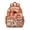 Orange-30, variant on Energy Emotional Mandala Student Backpack Spacious Adjustable Padded Straps Chest Buckle Lightweight Durable School Backpack