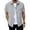 hgg217-Gray, variant on Mens Casual Shirt Jacket Button Down Waffle Jacket Long Sleeve Sweater Jackets Quilted Shacket Overshirt