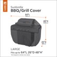 thumbnail image 7 of Classic Accessories Sunbrella Water-Resistant 58 Inch BBQ Grill Cover, 7 of 7