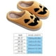 thumbnail image 2 of Zapatillas de piel esponjosa para Halloween, acogedoras calabazas, fantasmas, planas, sin cordones, suministros para el hogar, 2 of 9