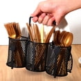 thumbnail image 4 of Miangastore Fork Holder For Table Utensil Holder Iron Cutlery Storage Organizer Black 1Set, 4 of 9