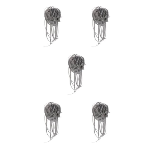 Guardoinrt Chignon Bouclé pour Toute Occasion et Type de Cheveux en Matériaux Extension Queue de Cheval 6/60b 5ensemble