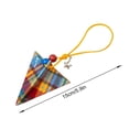 thumbnail image 5 of BQBQERT Stylish Paper Airplanes Inspired Leather Keychain For Keys Bags And Phones, 5 of 8