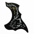 thumbnail image 3 of de guitarra acústica de 40/41 pulgadas con estampado de flores autoadhesivo, PVC, 3 of 7
