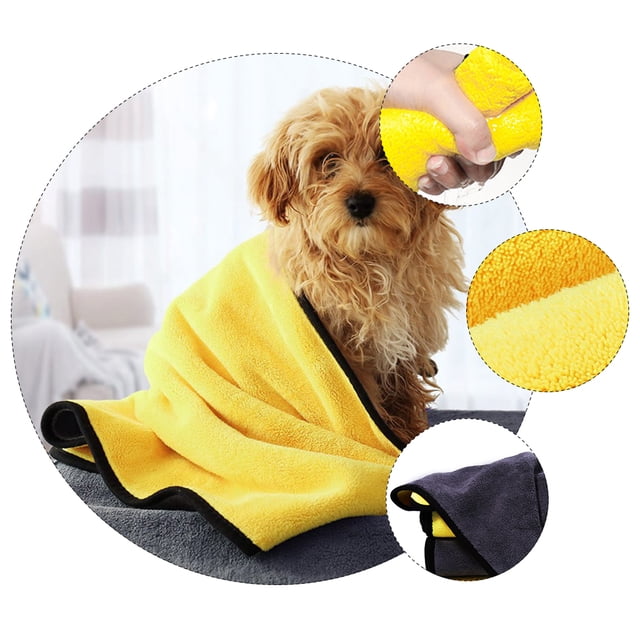 Moluckfu 1Ud Toalla Para De Mascotas Multifunción Y Material Transpirable