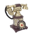thumbnail image 3 of Decoración de teléfono de mano ingenioso Vintage teléfono fijo decorativo para el hogar cafetería -28, 3 of 10