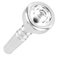 thumbnail image 1 of Metal Trumpet Mouthpiece Wind Musical Instrument Accessories Trumpet Instrument Replacement Parts For Trumpeter, 1 of 8