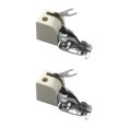 thumbnail image 1 of Moyic Domestic Sewing Machine Side Overlock Tool Foot Presser Attachment Tipo 1 2Conjunto, 1 of 1
