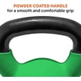 thumbnail image 4 of Gymenist, 25lb Neoprene Coated Kettlebell, Single, 4 of 9