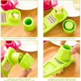 thumbnail image 4 of a Green Kitchen Manuel Moulin Ail Plucheur Ail En Silicone Brosse De Nettoyage Presse-ail Trancheuse Ail Presse-ail Coupe-ail En Acier Inoxydab, 4 of 5