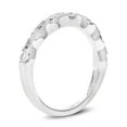 thumbnail image 3 of Vir Jewels 1/2 CTTW Lab Grown Diamond Wedding Band in Sterling Silver Female Adult, 3 of 6