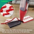 thumbnail image 2 of 4 PCS Washable Microfiber Moppads Refills For Vileda Mop Head Refill Compatible with O-Cedar ProMist MAX, Spray Mop Pads Replacement Head, 2 of 6