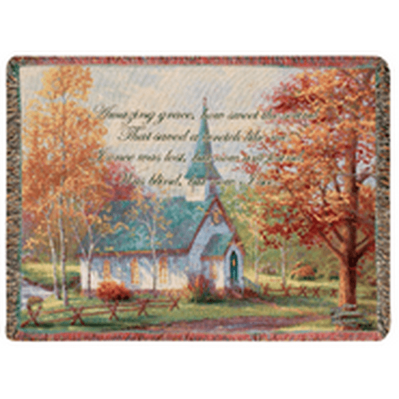 Amazing Grace Tapestry Throw