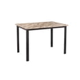 thumbnail image 5 of Comedor MOBILKRAFT Modelo Tunez Café 4 Sillas Tubular Rectangular Negro y Café, 5 of 5
