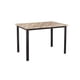thumbnail image 5 of Comedor MOBILKRAFT Modelo Tunez Café 4 Sillas Tubular Rectangular Negro y Café, 5 of 5