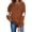 Brown, variant on KimSoong Halloween Ghosts Graphic Sweatshirt Women's Season Sweatshirts Halloween Graphic Crew Neck Tops Casual Sweater