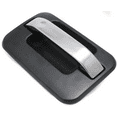 thumbnail image 2 of F-150 04-22/MARK LT 06-08 FRONT EXTERIOR DOOR HANDLE RH, Chrome Lever/Textured Black Housing, w/o Keyhole, w/ Plastic Connector, 2 of 5
