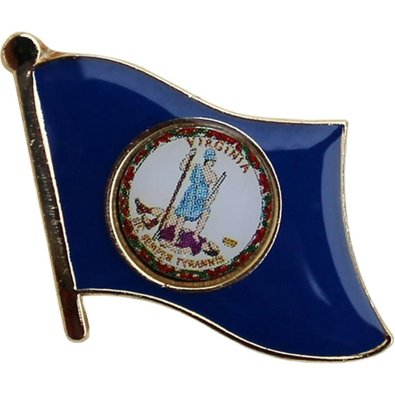 Virginia Flag Lapel Pin