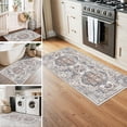 thumbnail image 4 of Brick 2x3+2x4+2x5+2x6 Runner Rug Set, 4 Piece Kitchen Floor Mat Set, 4 of 8