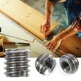thumbnail image 4 of OULII 10Pcs Internal and External Thread Nuts for DIY Projects Steel Fastening Home Improvement, 4 of 7
