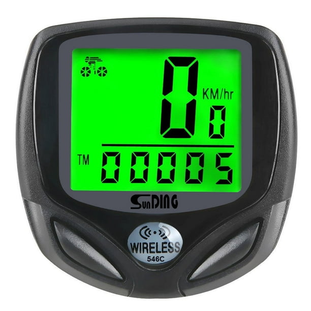 Velocimetro inalambrico LCD para bicicleta retroiluminacion Digital odometro reloj cronometro para ciclismo accesorios para bicicleta ordenador para bicicleta oso de fresa Hogar Walmart en linea