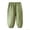 Green, variant on Toddler Solid Pants Loose Casual Summer Bottoms Elastic Waist 1-10 Y