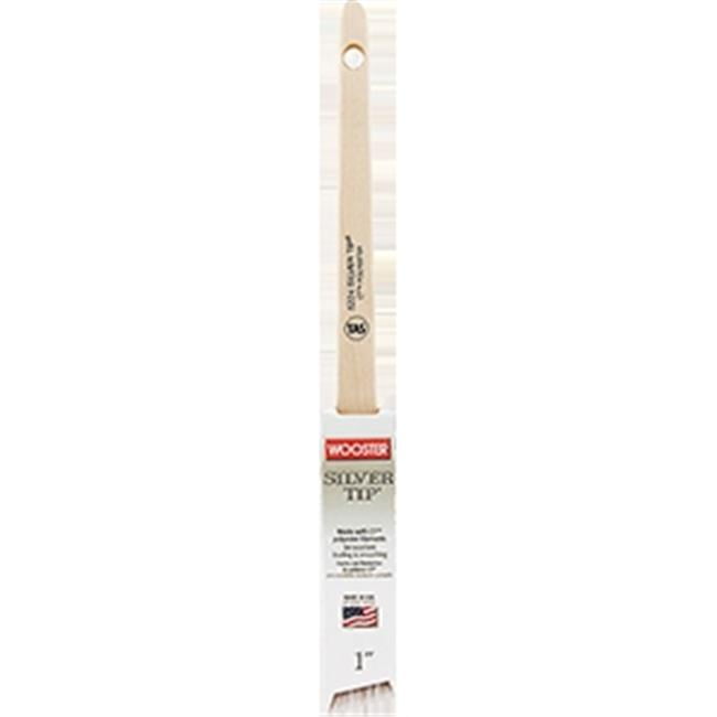 Wooster 5224 1 in. Silver Tip Thin Angle Sash Paint Brush