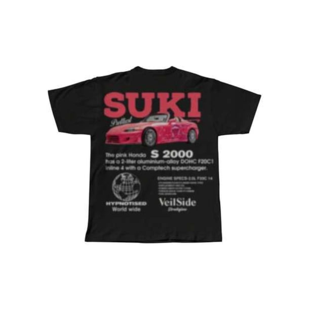 Summer T-shirt Fast and Furious Shirt , Suki Shirt , Skyline GT-R34 unisex Shirt Menswear Top