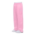 thumbnail image 2 of MKKAS Boys' Joggers with Pockets Multi-Pocket Drawstring Comfortable Pants for Casual and School Wear Elastic Waist Boys' Athletic Trousers, Pink, 170, 2 of 8