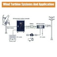 thumbnail image 2 of Vertical Axis Maglev Wind Turbine Generator 1000w 24v 48v 3 Blades Free Energy For Homeuse Windmills Low RPM ,Widely Use, 2 of 6