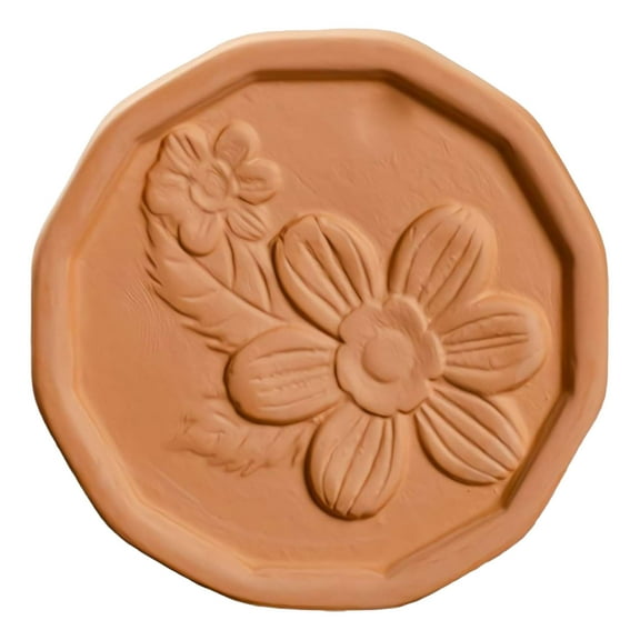 Terracotta Brown Sugar Saver Disc Natural Clay Moisturizing Stone for Kitchen Storage, Keeps Brown Sugar Soft for Months Reusable Food Grade Terra Cotta Disc(1pcs)