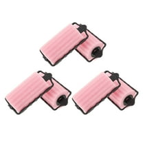 OATIPHO 6Pcs Pink Sponge Hair Rollers for Blowout Look Long Hair No Heat Overnight Styling