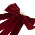 thumbnail image 4 of Unique Bargains Bowknot Ribbon Bow Brooch Neck Tie Light Red, 4 of 6
